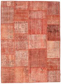  Patchwork Rug 169X232 Wool Red/Orange Carpetvista