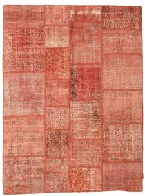  Patchwork Rug 172X231 Wool Red/Orange Carpetvista
