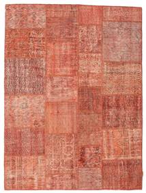  Patchwork Rug 172X231 Wool Orange/Red Carpetvista