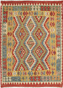 Kelim Afghan Old Stil Teppich 130X177 Wolle, Afghanistan Carpetvista