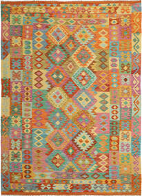  Oosters Kelim Afghan Old Style Vloerkleed 180X250 Wol, Afghanistan Carpetvista