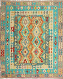  Orientalischer Kelim Afghan Old Stil Teppich 201X249 Wolle, Afghanistan Carpetvista