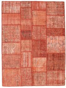  Patchwork Rug 175X232 Wool Red/Orange Carpetvista
