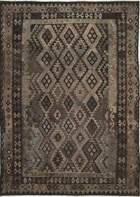  Kilim Afghan Old Style Tapis 214X304 De Laine Carpetvista