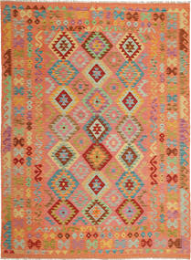 Orientalsk Kelim Afghan Old Style Tæppe 181X243 Uld, Afghanistan Carpetvista