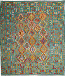  Kilim Afghan Old Style Tapis 254X293 De Laine Grand Carpetvista