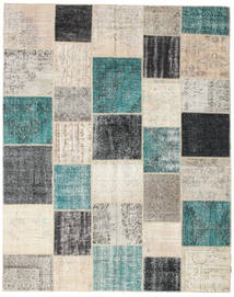 236X300 Patchwork Teppich Moderner (Wolle, Türkei) Carpetvista