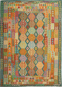 247X349 Tapete Kilim Afegão Old Style Oriental (Lã, Afeganistão) Carpetvista