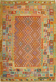 Tapete Kilim Afegão Old Style 213X308 (Lã, Afeganistão)