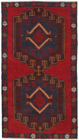 Belutsch Teppich 103X196 Wolle, Afghanistan Carpetvista