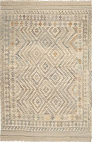  Orientalischer Kelim Afghan Old Stil Teppich 192X292 Wolle, Afghanistan Carpetvista