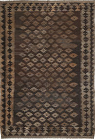  Orientalischer Kelim Afghan Old Stil Teppich 203X298 Wolle, Afghanistan Carpetvista