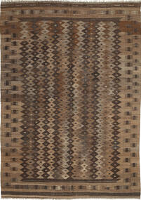  193X245 Kilim Afghan Old Style Rug Wool, Carpetvista