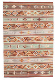  Tapis De Laine 100X160 Kelim Anatolian Multicolore Petit