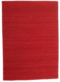  Wool Rug 160X230 Vista Dark Red