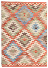  Oriental Wool Rug 120X180 Kelim Usak Multicolor Small
