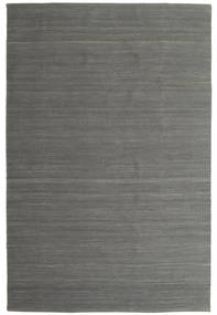  200X300 Plain (Single Colored) Vista Rug - Dark Grey Wool