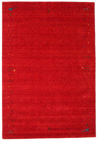  Wool Rug 190X290 Gabbeh Loom Frame Rust Red