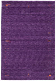  190X290 Gabbeh Loom Frame Alfombra - Violeta Lana