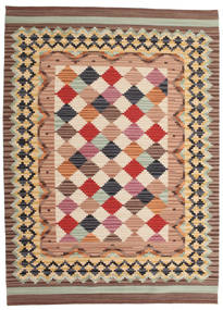 Kelim Caspian 140X200 小 マルチカラー ウール 絨毯
