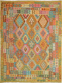  Orientalischer Kelim Afghan Old Stil Teppich 189X246 Wolle, Afghanistan Carpetvista