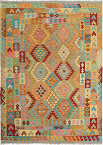 Kelim Afghan Old Stil Teppich 173X240 Wolle, Afghanistan Carpetvista