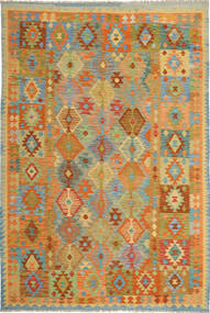  200X302 Kelim Afghan Old Stil Teppich Afghanistan Carpetvista