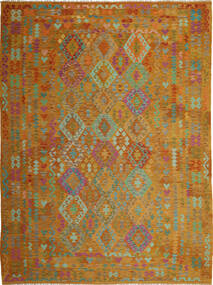  Oriental Kilim Afghan Old Style Rug 254X339 Large Wool, Afghanistan Carpetvista