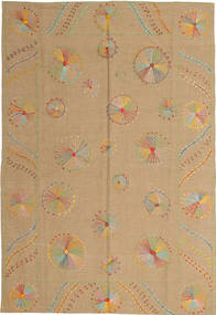  Kilim Suzani Rug 157X225 Wool Small Carpetvista