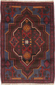 Belutsch Teppich 83X135 Wolle, Afghanistan Carpetvista