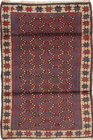 Tappeto Beluch 83X130 (Lana, Afghanistan)