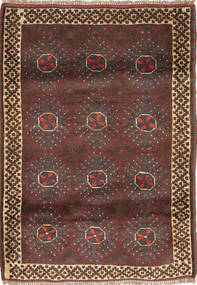 Belutsch Teppich 83X127 Wolle, Afghanistan Carpetvista