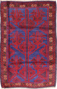  Orientalsk Beluch Teppe 105X155 Ull, Afghanistan Carpetvista