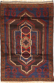 83X133 Tapete Balúchi Oriental (Lã, Afeganistão) Carpetvista