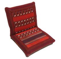 60X110 Tappeto Kilim Sitting Cushion Pouf Orientale (Lana, Persia/Iran) Carpetvista