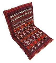 60X110 Tapis D'orient Kilim Sitting Cushion Pouf (Laine, Perse/Iran) Carpetvista