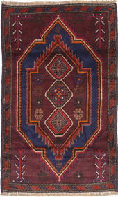 Belutsch Teppich 83X142 Wolle, Afghanistan Carpetvista