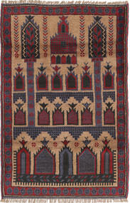 絨毯 バルーチ 83X146 (ウール, アフガニスタン)