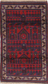  83X140 Small Baluch Rug Wool, Carpetvista
