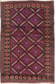 Belutsch Teppich 83X126 Wolle, Afghanistan Carpetvista