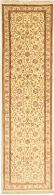 Tabriz 50 Raj Rug 77X288 Runner
 Wool, Persia/Iran Carpetvista