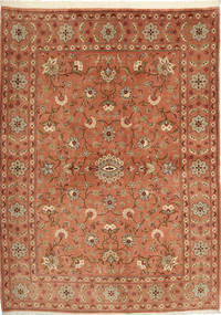  Orientalischer Yazd Teppich 173X233 Wolle, Persien/Iran Carpetvista