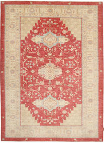 210X285 Ziegler Fine Tæppe Orientalsk Beige/Rød (Uld, Pakistan) Carpetvista