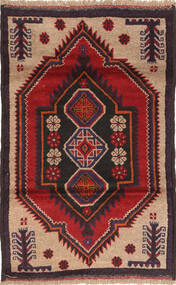 83X135 Belutsch Teppich Orientalischer (Wolle, Afghanistan) Carpetvista