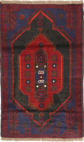 83X140 Dywan Orientalny Beludż (Wełna, Afganistan) Carpetvista