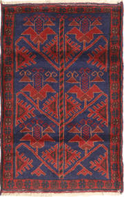 83X145 絨毯 バルーチ オリエンタル (ウール, アフガニスタン) Carpetvista