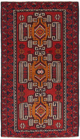 Belutsch Teppich 103X183 Wolle, Afghanistan Carpetvista