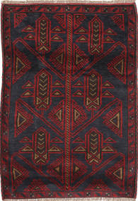 83X128 Tapete Balúchi Oriental (Lã, Afeganistão) Carpetvista
