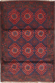  Orientalischer Belutsch Teppich 83X135 Wolle, Afghanistan Carpetvista