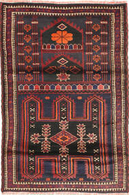 絨毯 バルーチ 83X132 (ウール, アフガニスタン)